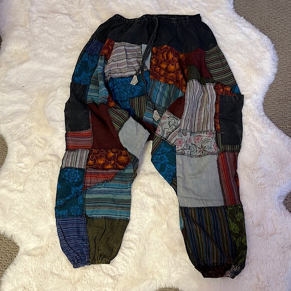 super cute hippie pants could fit sizes 2-4